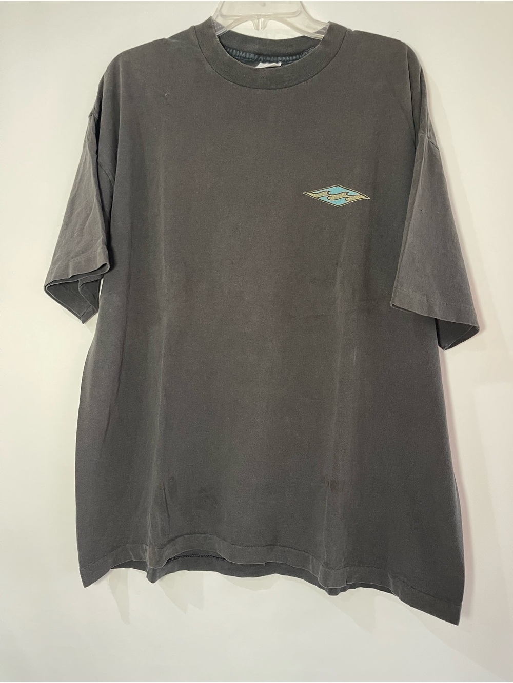 Vintage Billabong Faded Black Graphic T-Shirt Men's XL 90s Surf Skate Tee